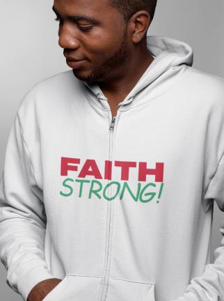 Faith Strong - Full Zip Hoodie 1