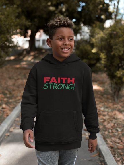 Faith Strong Wear Kids (Hoodie) 3