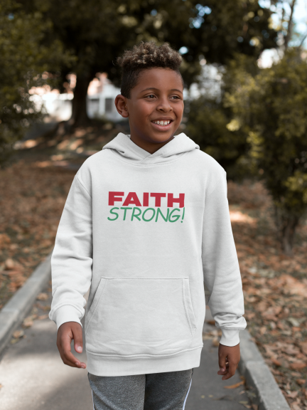 Faith Strong Wear Kids (Hoodie)