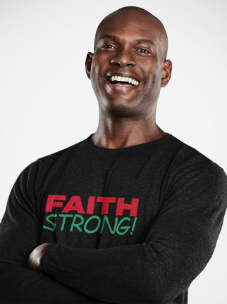 Faith Strong - Long Sleeve Dri-Fit T-Shirt 1