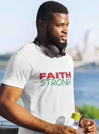 Faith Strong - Short Sleeve Dri-Fit T-Shirt 2
