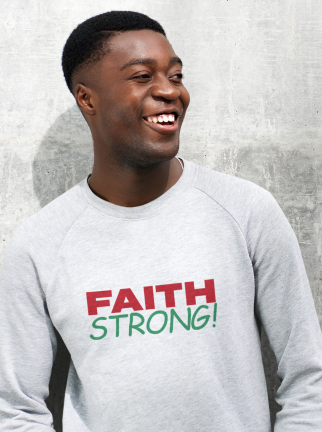 Faith Strong - Sweatshirt  1