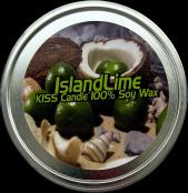 Island Lime Original Tin Soy Candle