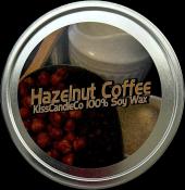 KISSCandleCo Original Tin Candle-Hazelnut Coffee