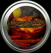 KISSCandleCo Original Tin Candle-Moms Apple Pie