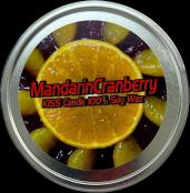 Mandarin Cranberry Original Tin Soy Candle