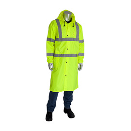 Rain Coat - Hi Viz Yellow 48