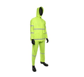 Rain Suit - Polyester/PVC - 5 Pak