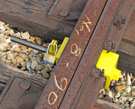 4023-07 - Temporary Switch Point Locks