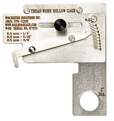 W401 Tread Worn Hollow Gage