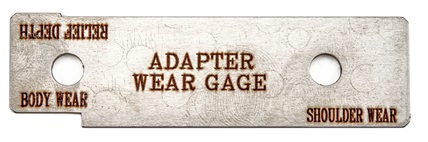 W637 - Adapter Wear Gage