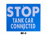 RF-3 Blue Flag,  Stop Tank Car Connected Retro-Reflective